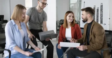 group-coworkers-office-talking